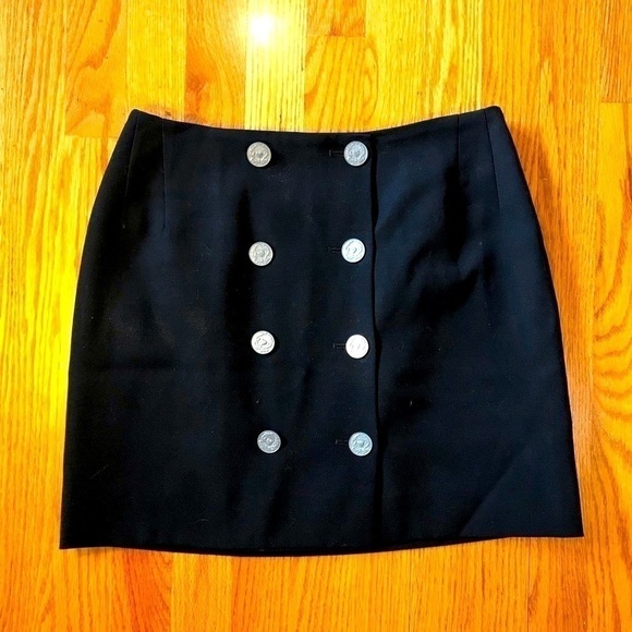 Moschino One of a Kind Double Button Mini Skirt​ - Picture 1 of 8